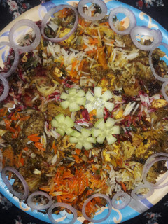 वेज दम बिरयानी (Veg dum biryani recipe in Hindi) रेसिपी मुख्य फोटो