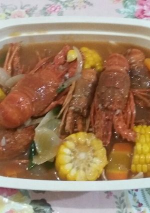 Foto resep 50. Lobster baby asam manis endeus