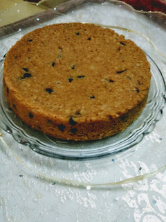 A picture of Choco chips cookies cake.