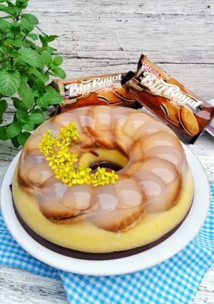 Foto resep Puding Biskuit