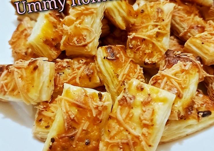 Cara Memasak Puff Pastry Garlic Cheese Yang Renyah