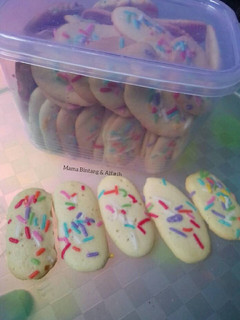 Foto resep Lidah kucing rainbow meses