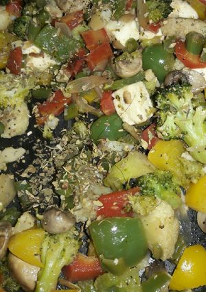 A picture of Sauteed Vegetables.