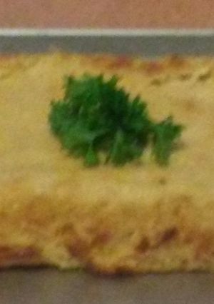 Una foto de Soufflé fácil de atún