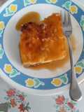 Flan de piña