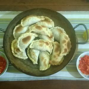 Empanadas de repollo, o empanadas alemanas