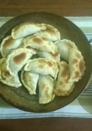 Una foto de Empanadas de repollo, o empanadas alemanas