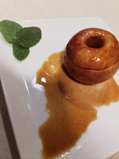 Una foto de Manzanas al horno con explosión de sabores