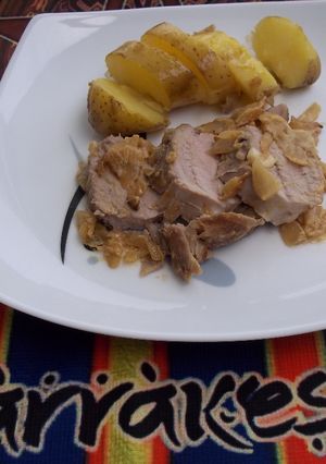 Foto principal de Solomillo de cerdo a la mostaza dijon