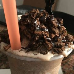 A picture of Chocolate milkshake.