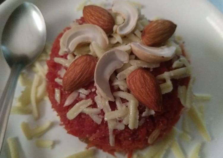 Recipe of Speedy Carrot Halwa