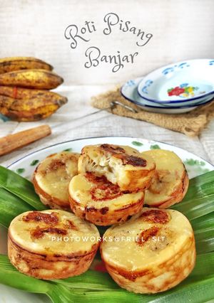 Foto resep Roti pisang Banjar #pekaninspirasi