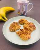 Biscotti avena, banana e mandorle in Air Fryer