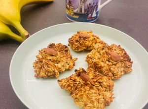 Foto di Biscotti avena, banana e mandorle in Air Fryer