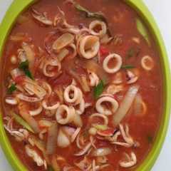 Cumi pedas manis রেসিপির প্রধান ছবি