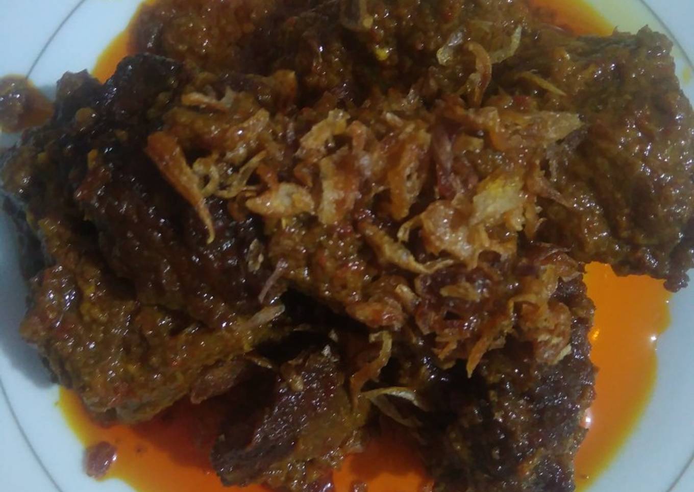 Rendang nyemek special