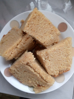 A picture of Eggless Wheat cake.
