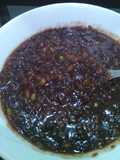 Bubur kacang ijo+ketan item