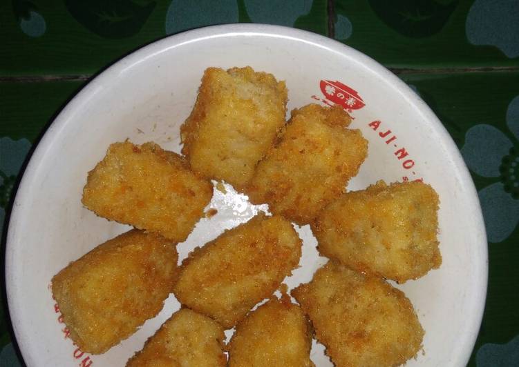 Resep Nugget Ayam+Jamur Tiram, Bisa Manjain Lidah