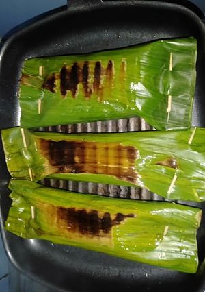 Foto resep 442. Nasi Bakar Ikan Cue Kemangi by Uliz Kirei