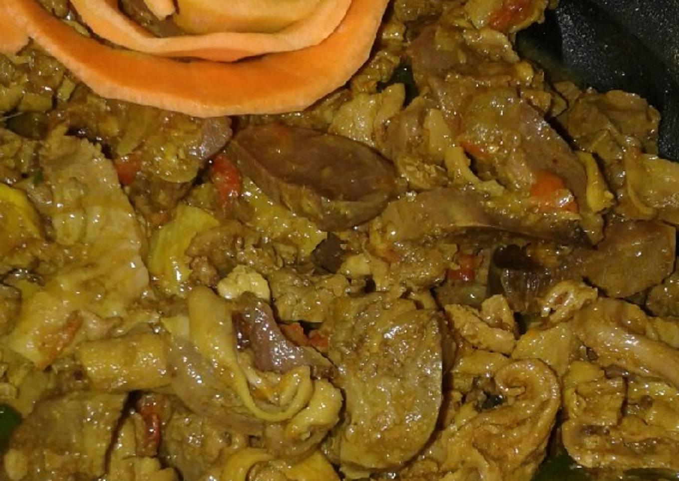 Sambal goreng ati ampela bebek