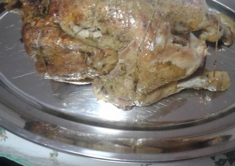 Pollo alla bottiglia
