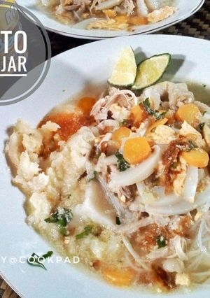 Foto resep Soto Banjar... "tanpa ayam kampung"