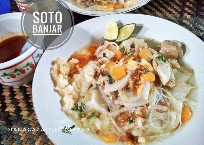 Langkah Mudah Bikin Soto Banjar… tanpa ayam kampung, Menggugah Selera