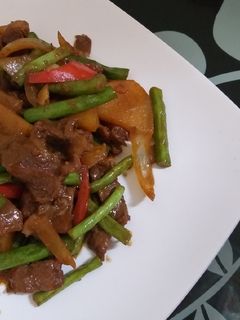Foto resep Daging tumis sayuran