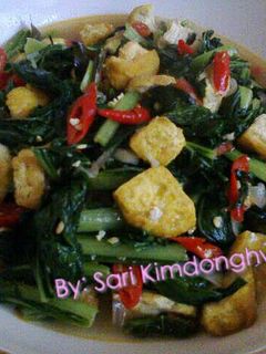 Foto resep Tumis Tahu Sawi Hijau
