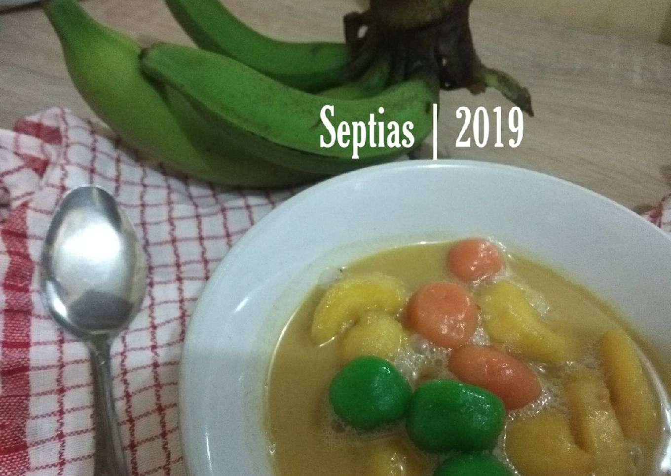 Kolak Pisang Candil Ketan