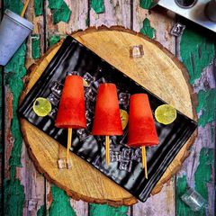 A picture of Watermelon Popsicles 🍉.