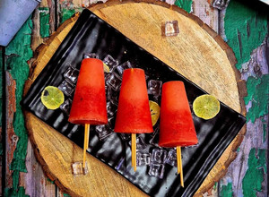 A picture of Watermelon Popsicles 🍉.