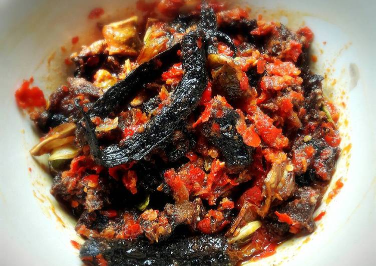 Balado belut petai ala mama kei