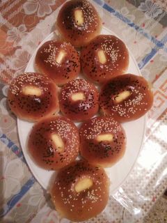 صورة لوصفة خبيزات محشيين بالجبن
