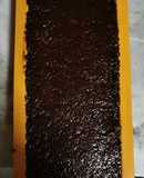 Turrón de chocolate negro con barquillos
