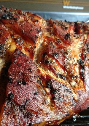 Una foto de Pernil de cerdo