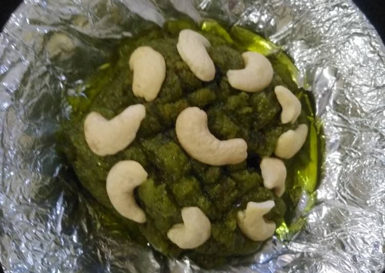 Easiest Way to Make દુધી પાલક હલવા in 19 Minutes at Home