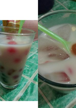 Foto resep Es campur pelangi