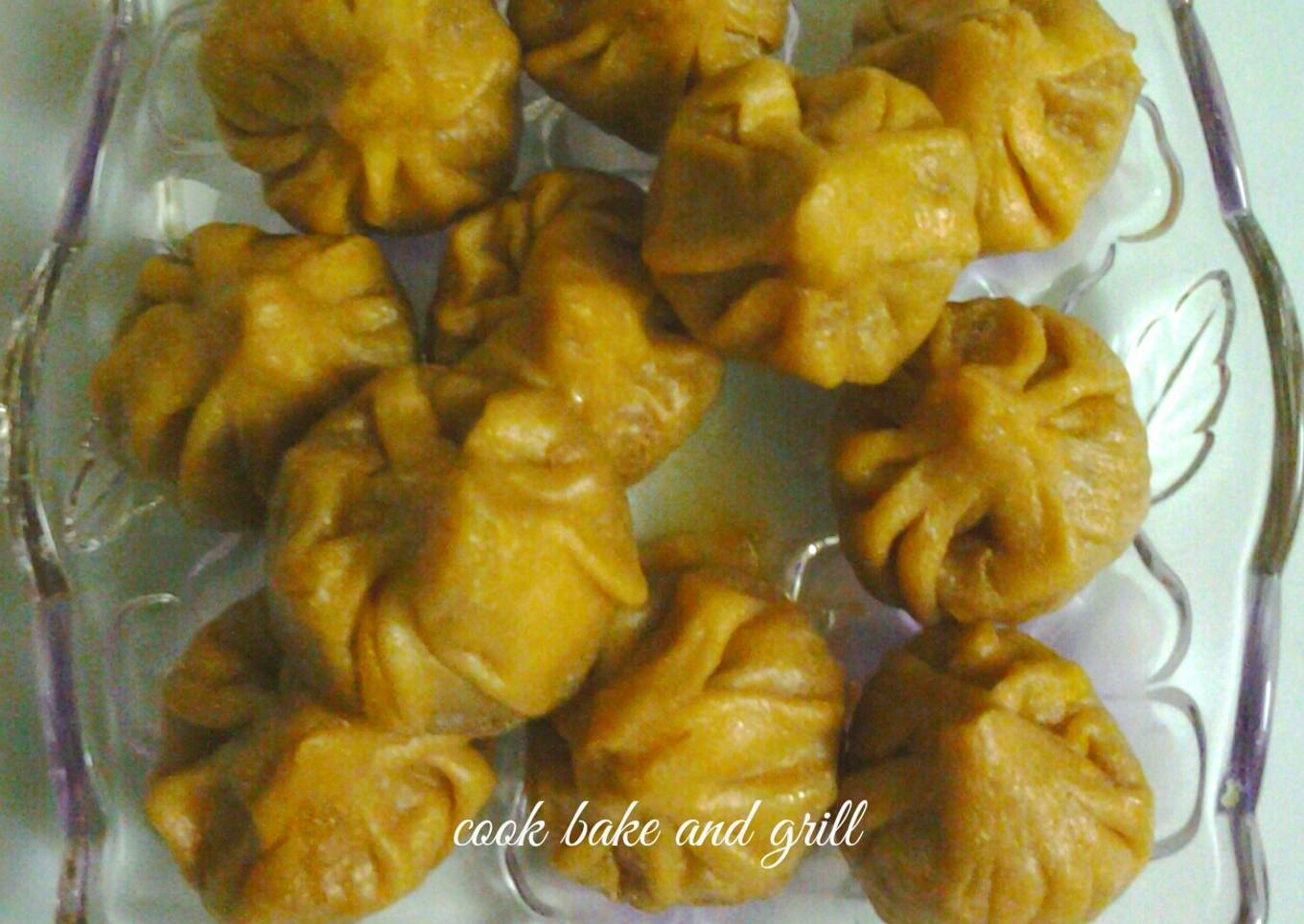 Steamed Jaggery Modaks
