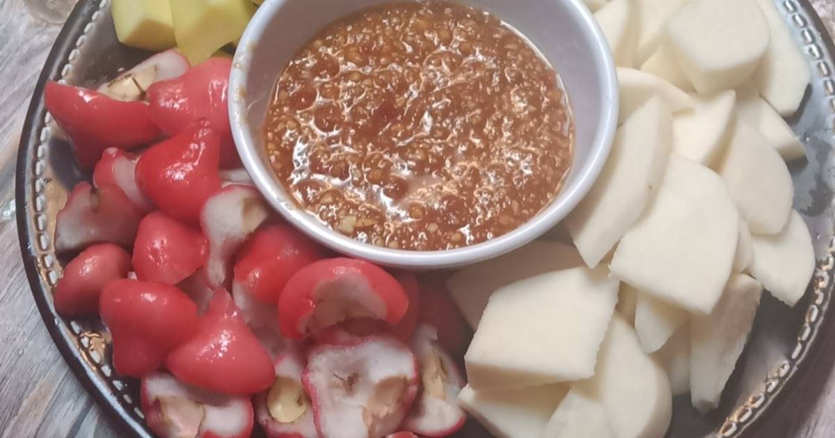 1 367 Resep Bumbu Rujak Buah Enak Dan Sederhana Cookpad