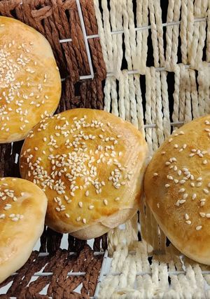 Una foto de Pan de hamburguesas 🍔