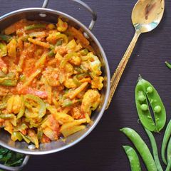 A picture of Kadhai Veg.