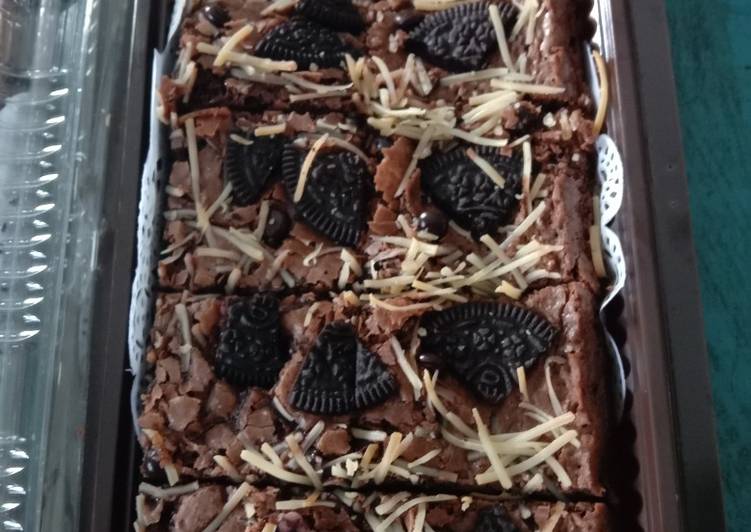 Browniess oreo keju nyoklat banget