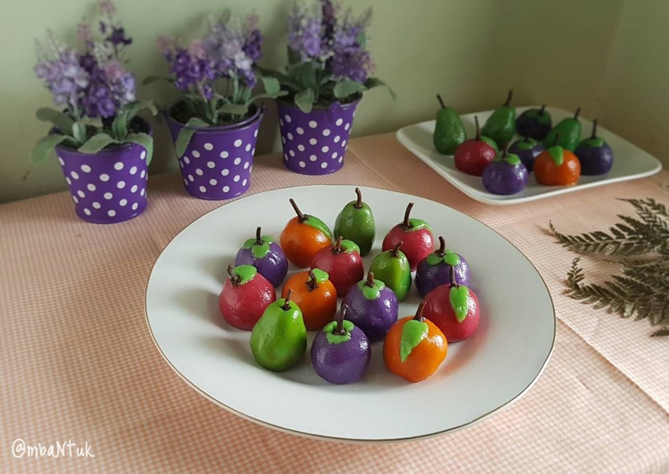 Kue Tok / Kue Ku Bentuk Buah