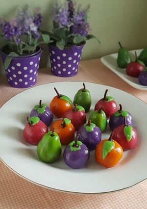Foto resep Kue Tok / Kue Ku Bentuk Buah