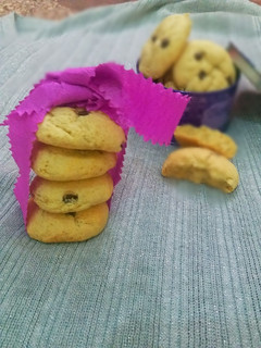 A picture of Eggless wheat flour cookies.
