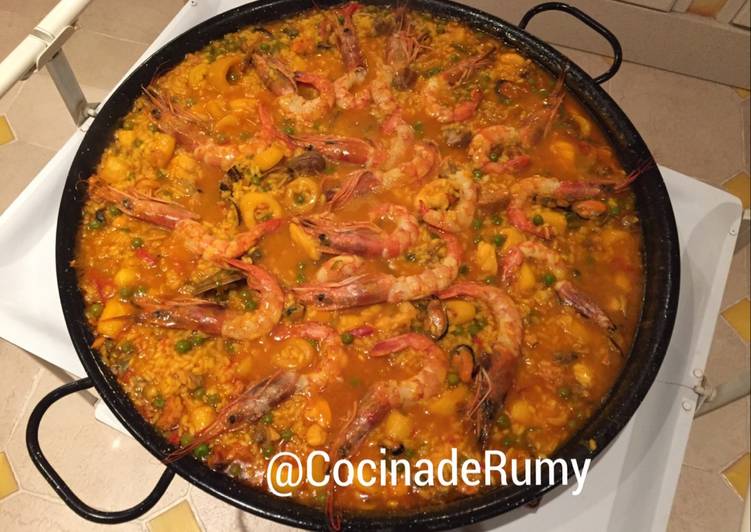 Paella de mariscos