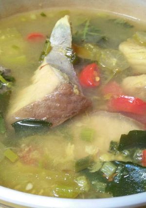 Foto resep Ikan kakap kuah kuning