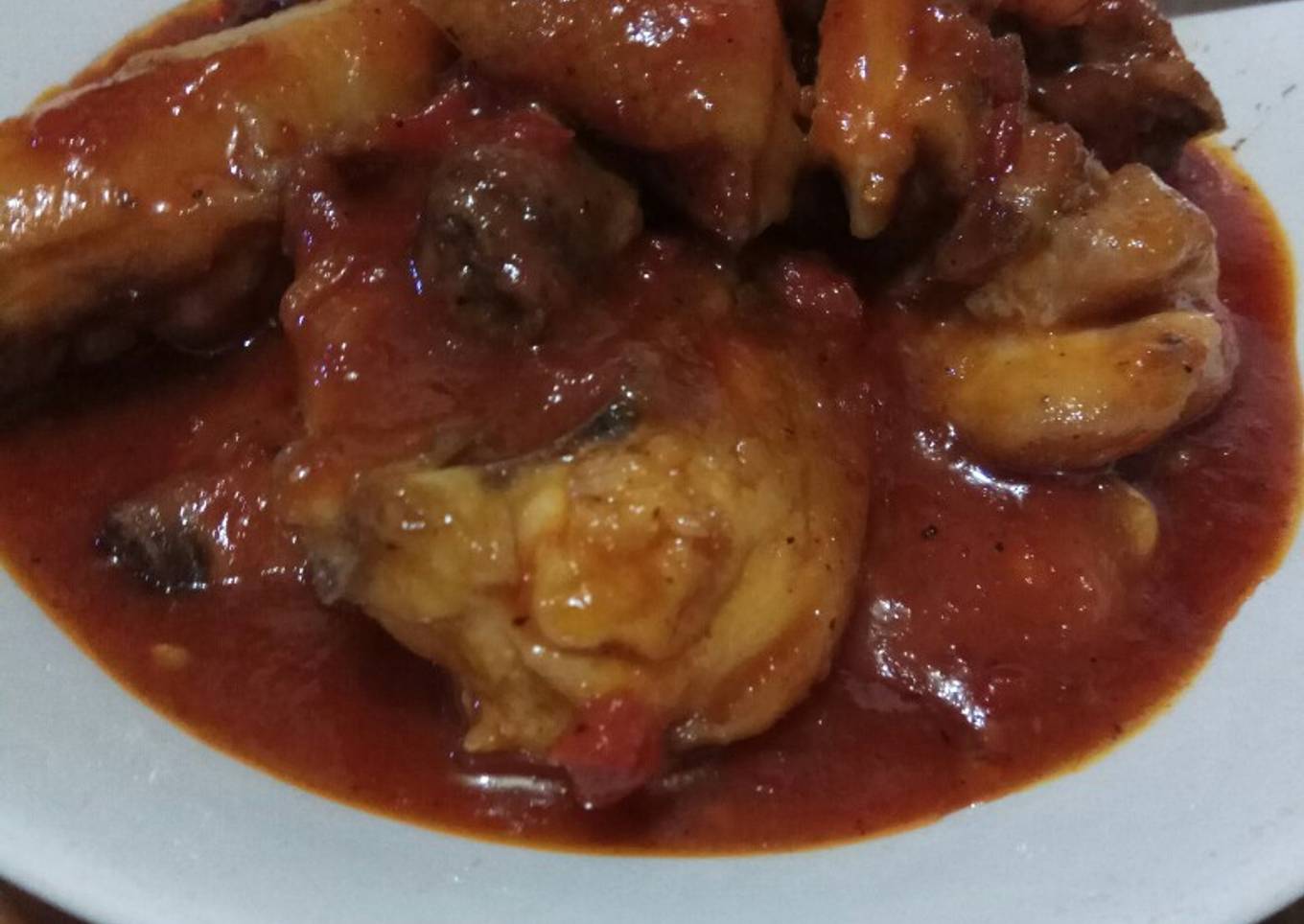 Balado Ayam Asam Manis